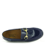 Teresa Buckle - navy blue patent