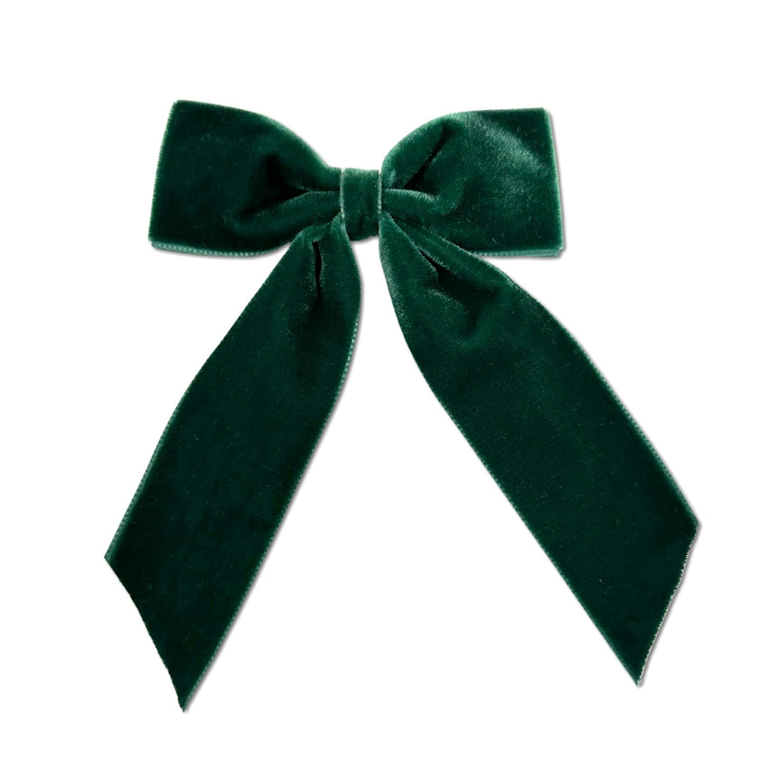 Big Velvet Bow, Pine Green
