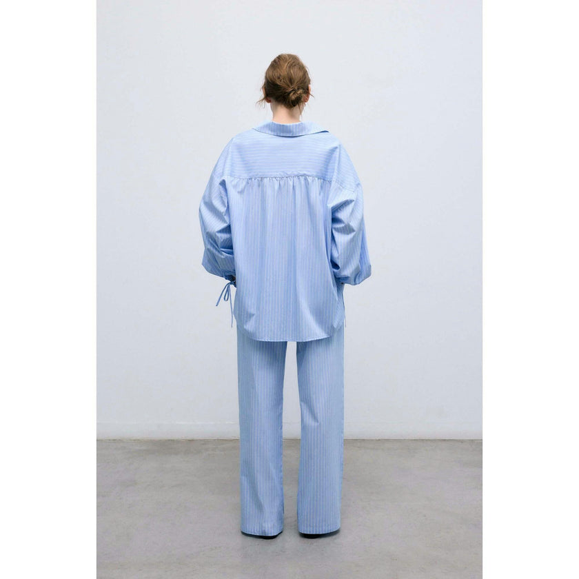 Aura Woman Pant Vista Blue Stripes