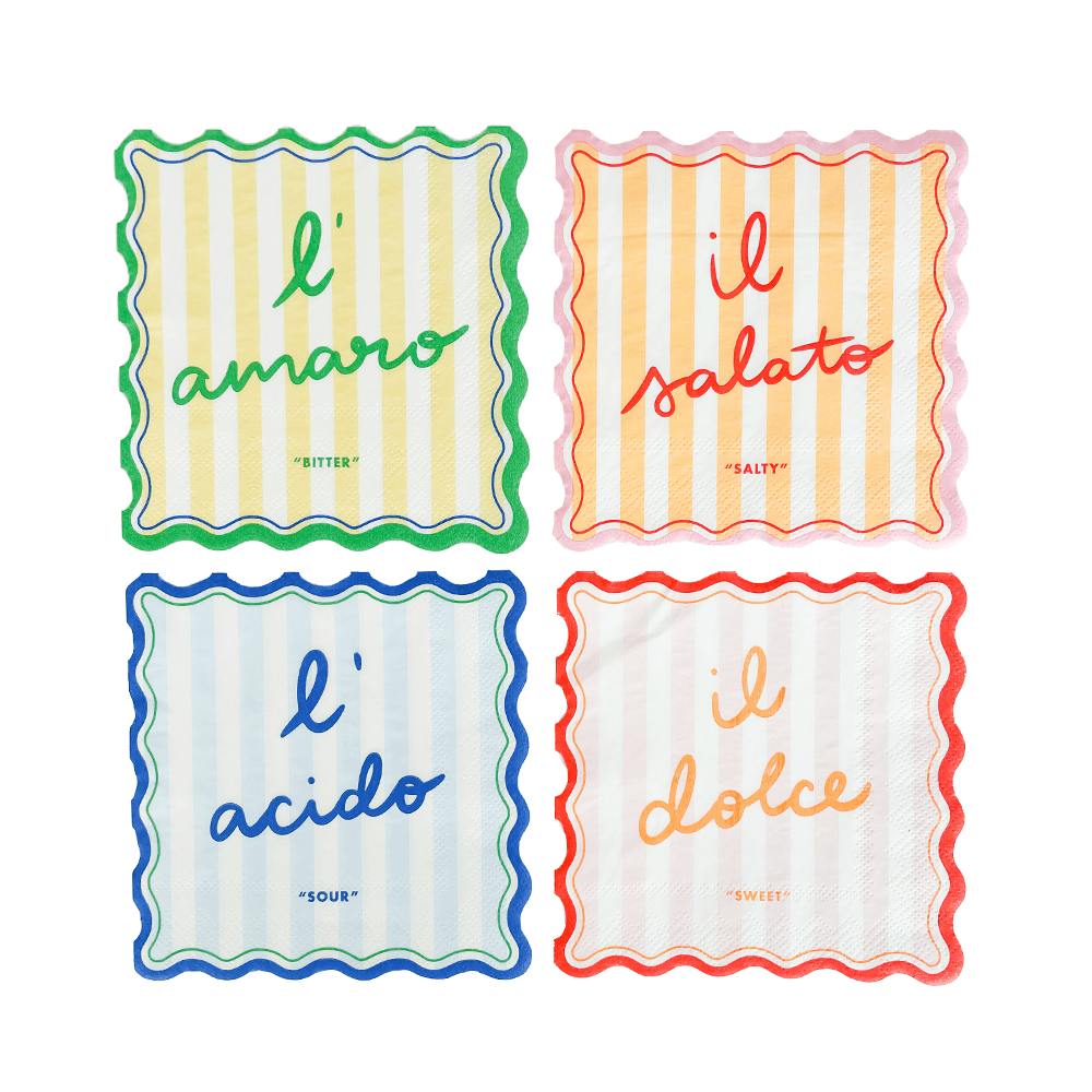 Le Dinner Cocktail Napkins