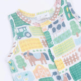 Patchwork Farm - Sleeveless Shortie Romper