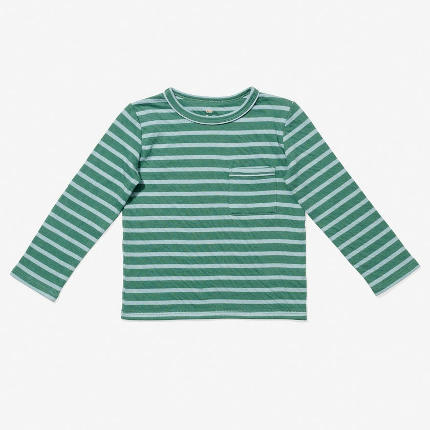 Edward T-Shirt, Forest Stripe
