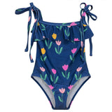 Flower Print Swimsuit