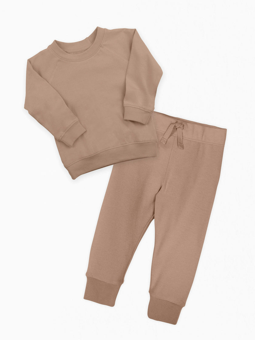 Infant's 2-Piece Organic Lightweight Pullover and Pants Set