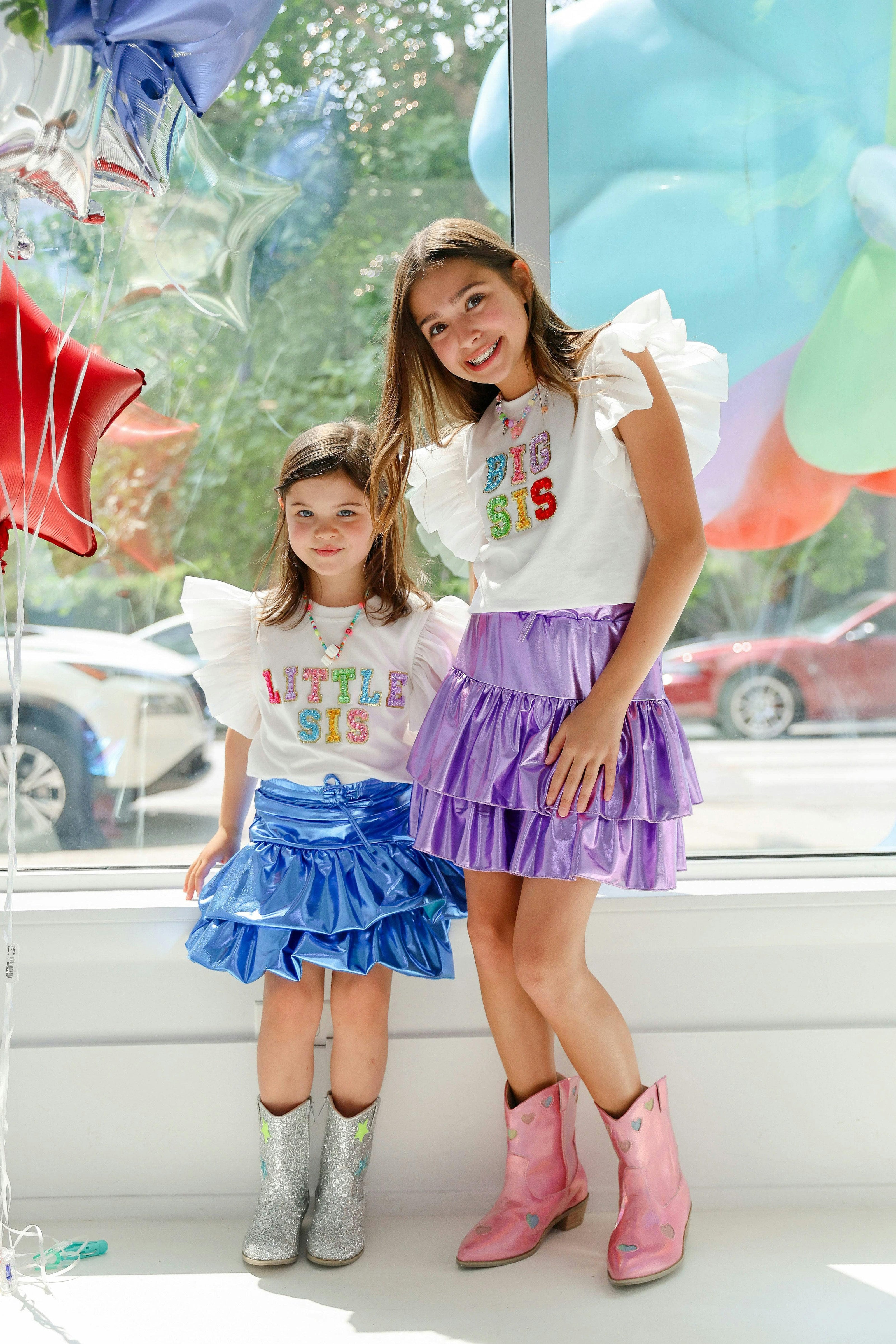 Little Sis Ruffle T-Shirt
