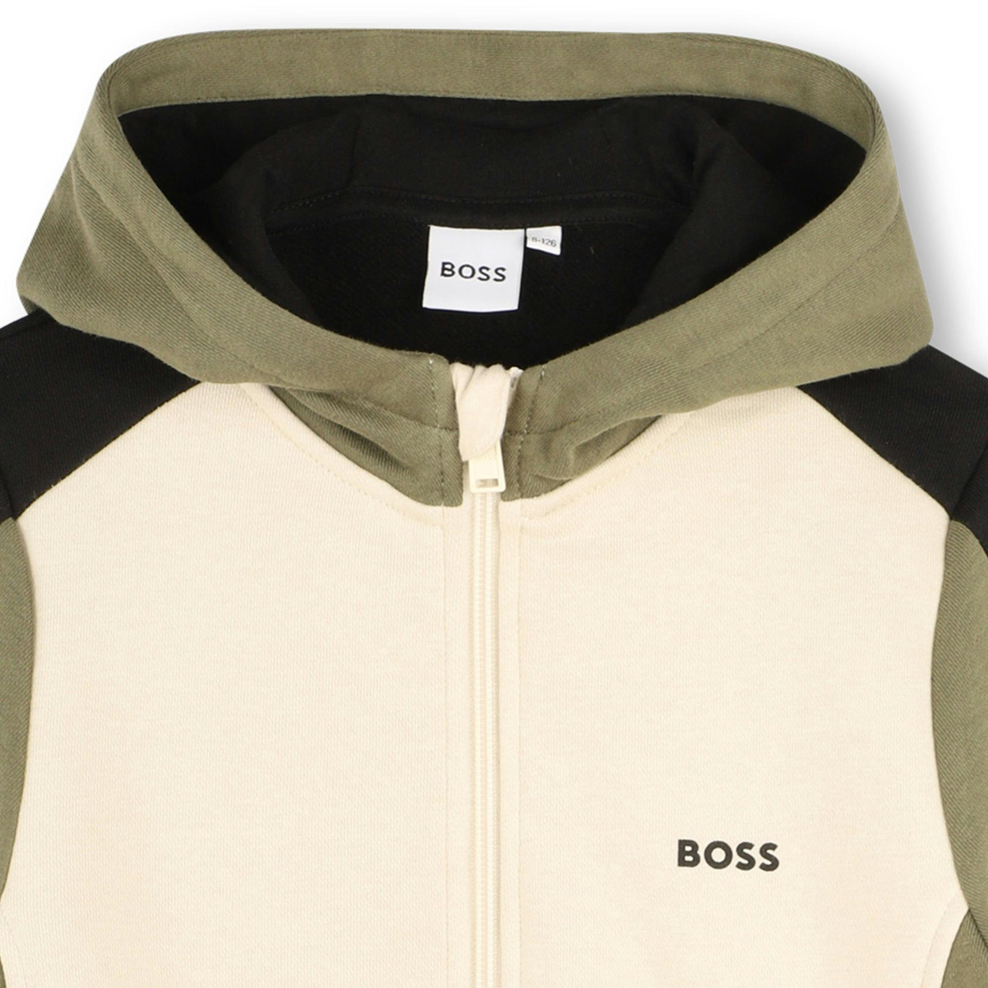 Ivory Hooded Cardigan
