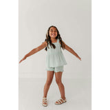 Ruffle Gauze Shorts