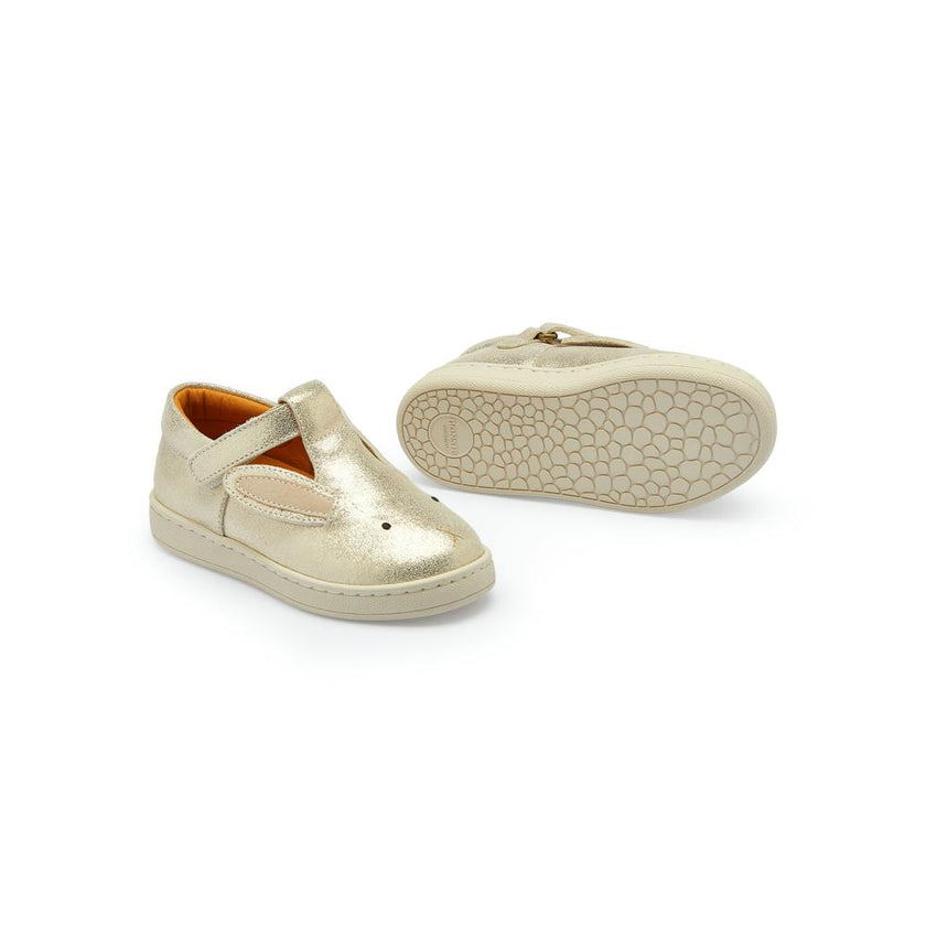 Esterre Shoes | Bunny | Silver Metallic Leather
