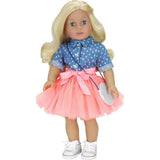 18'' Doll Sequin Sneakers