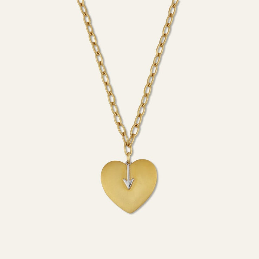Arrow Heart Necklace