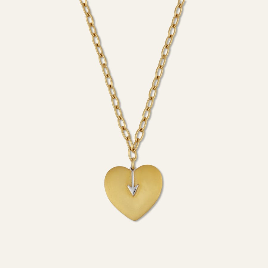 Arrow Heart Necklace