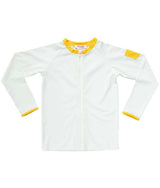 Leo Rashguard Ivory And Sicilian Yellow
