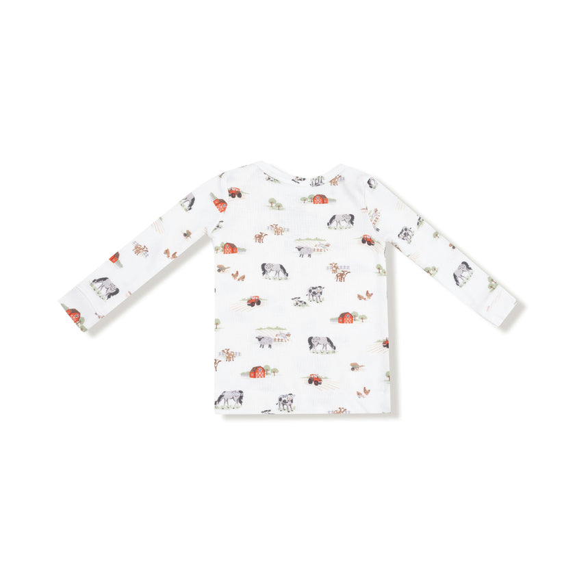 Little Farm - Long Sleeve Loungewear Set