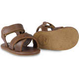 Tobi Cross Strap Classic Leather Sandals