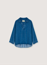 TNS Tencel Woman Shirt Mid Denim