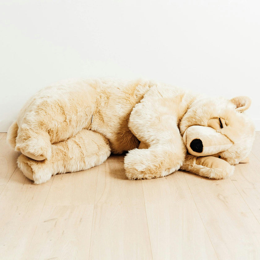 LA PELUCHERIE My Sleeping Lucien Bear - Honey