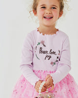 Embroidered Flower Tutu