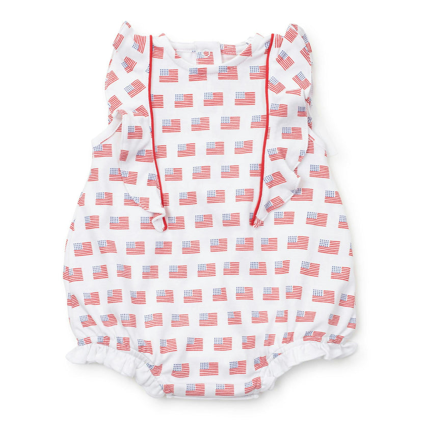 Mae Girls' Bubble American Flag