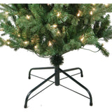 4.5-Foot Pre-Lit Clear Incandescent Jackson Pine Tree