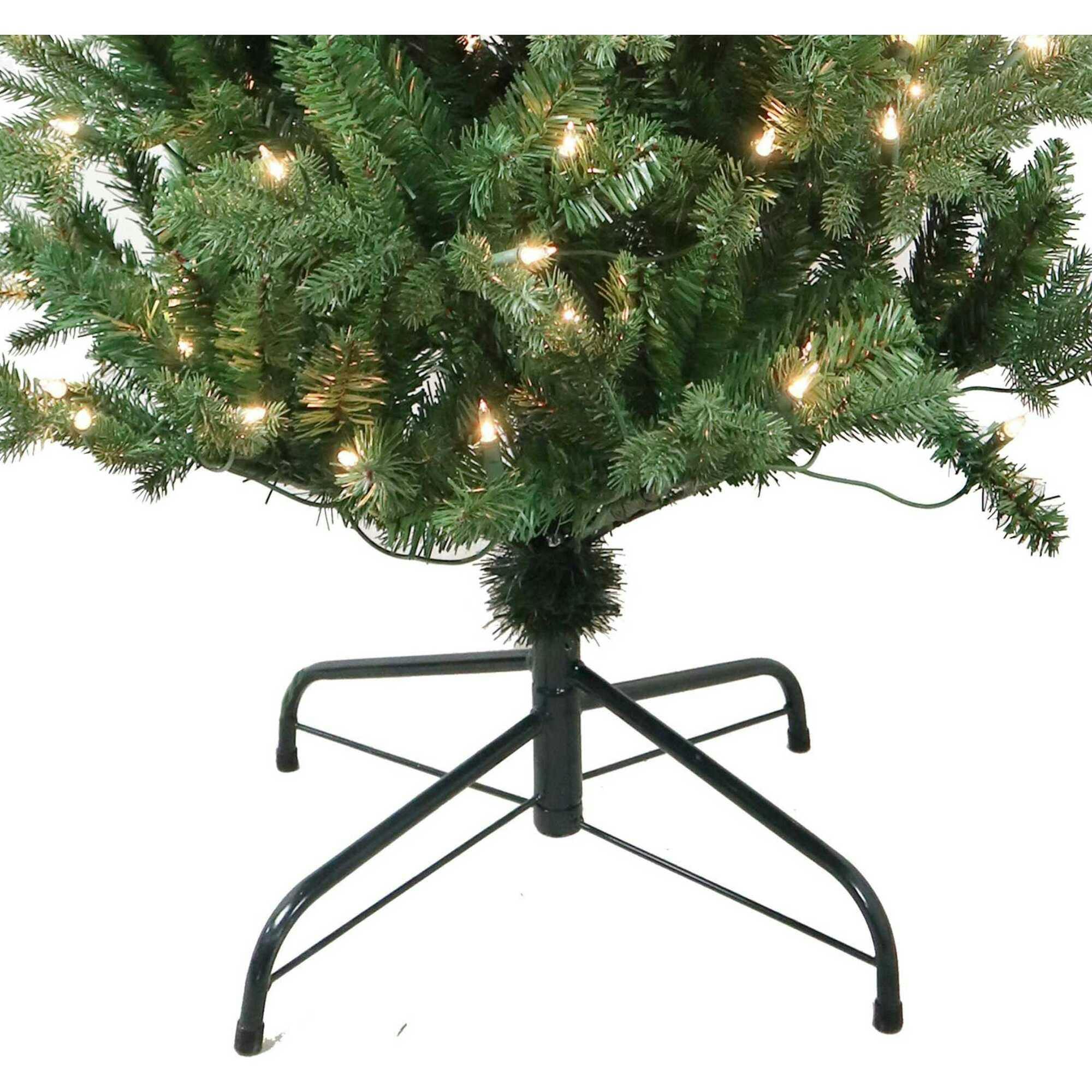 4.5-Foot Pre-Lit Clear Incandescent Jackson Pine Tree