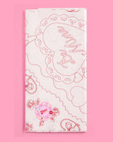 Be Mine Coloring Tablecloth - paper tablecloth