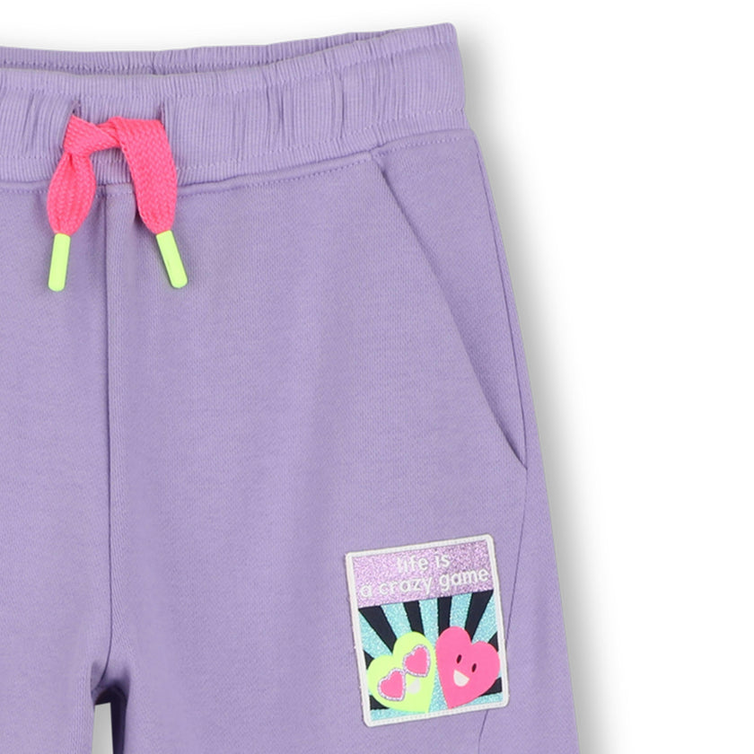 Lavender Fleece Joggers