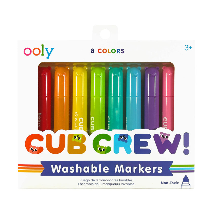 Cub Crew Washable Markers - Set of 8