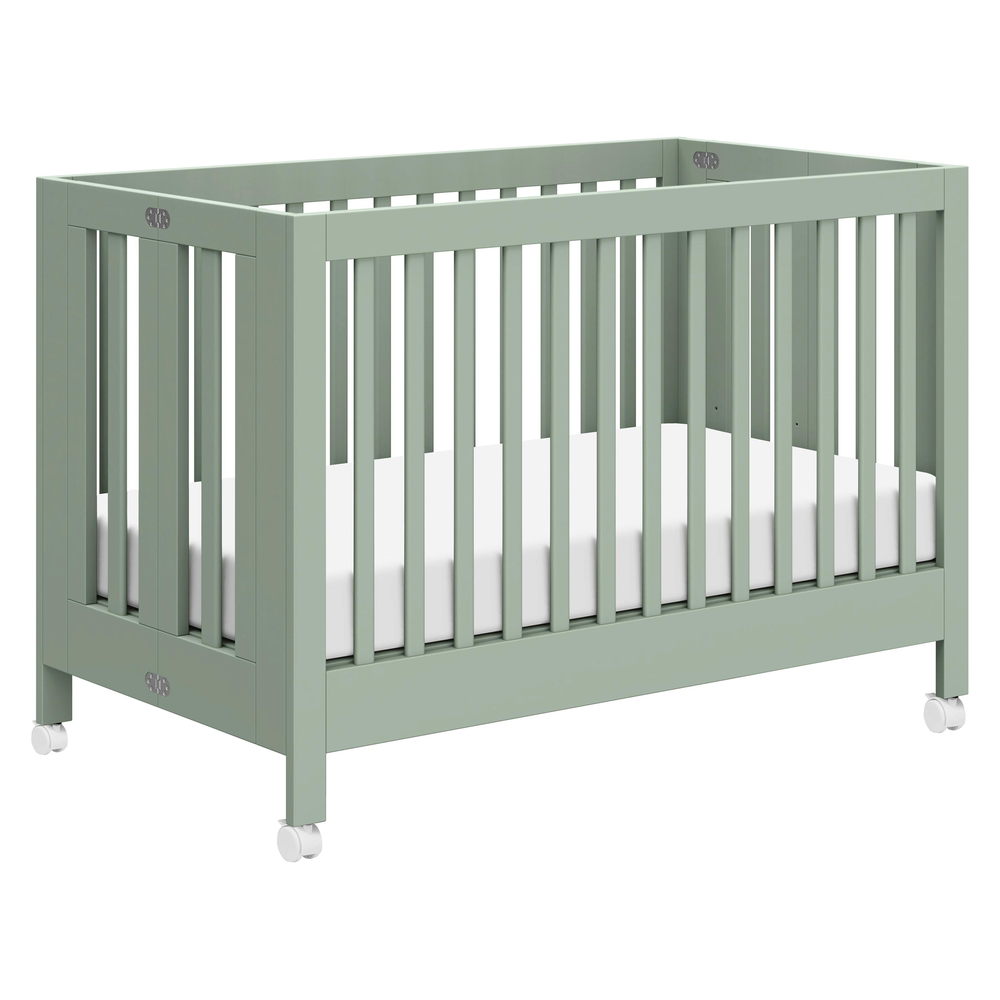 Maki Portable Folding Crib with Toddler Bed Conversion Kit