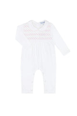 Signature Smocked Girls Playsuit