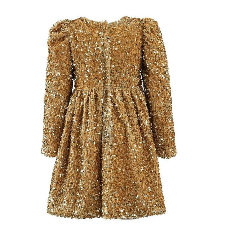 shimmer dress for party Golden Dress, 6 Shimmering party dress with Size:16.5/L Hnewly CHRISTMAS DRESS TO Toledo