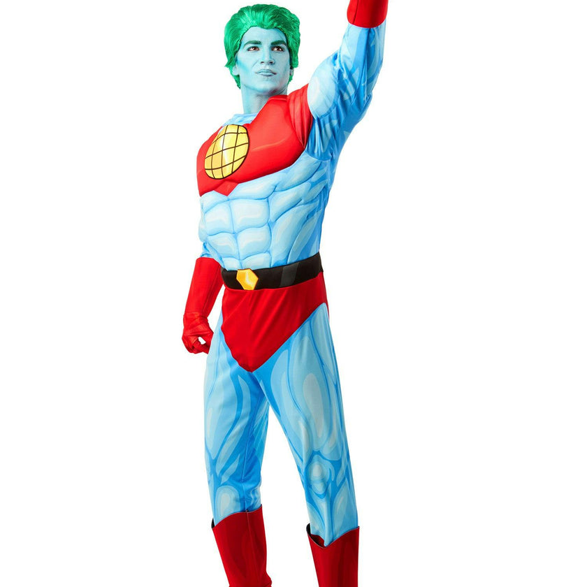 Men's Captain Planet Costume - Deluxe