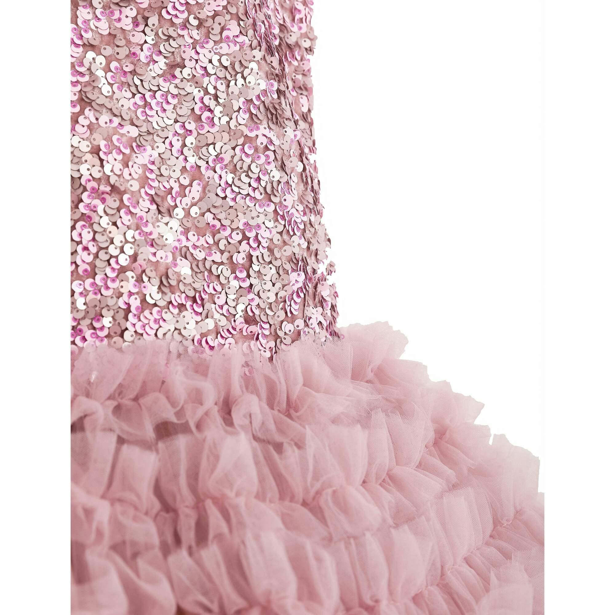 Sequin & Tulle Party Dress
