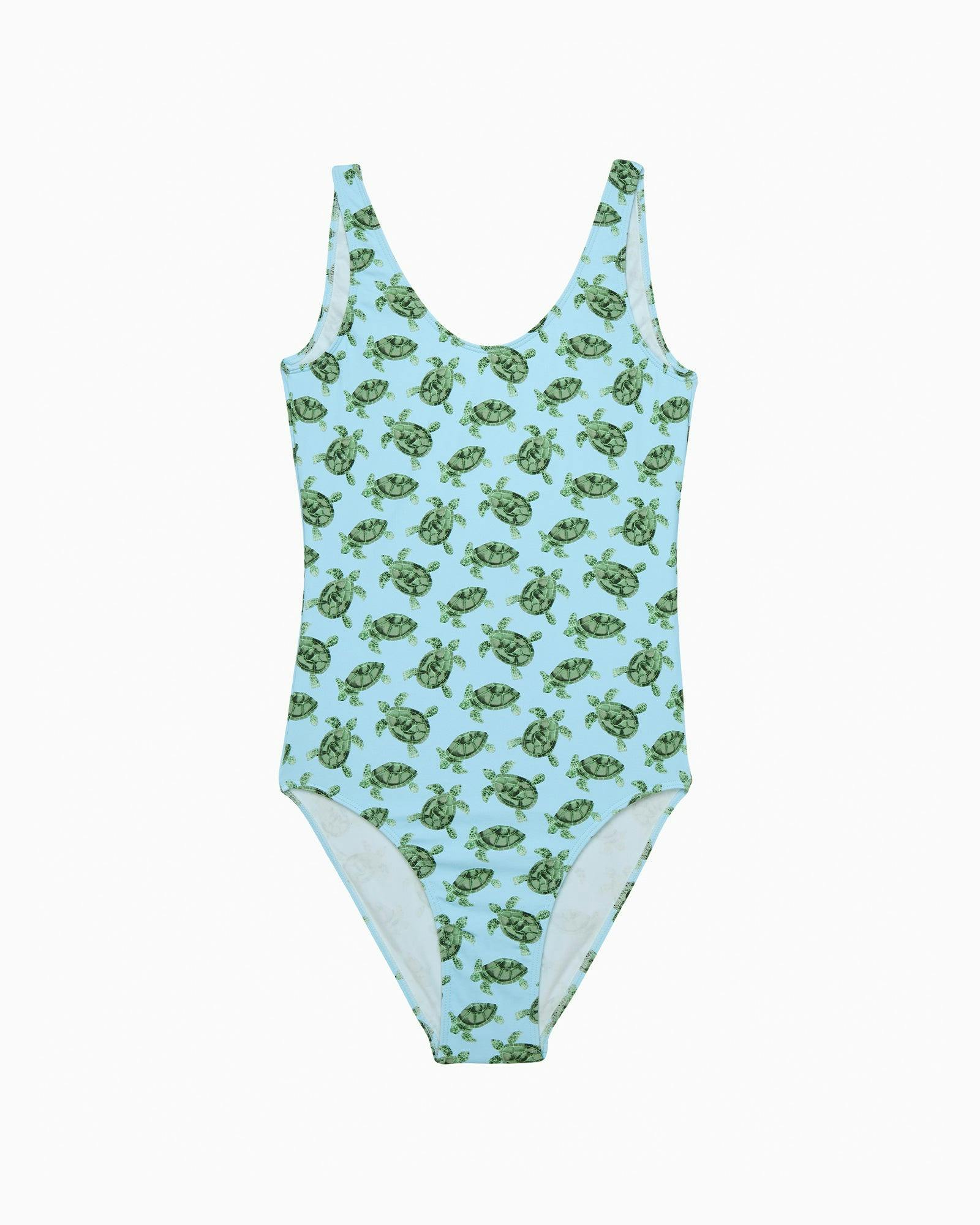 Women's Swimsuit in Turtle