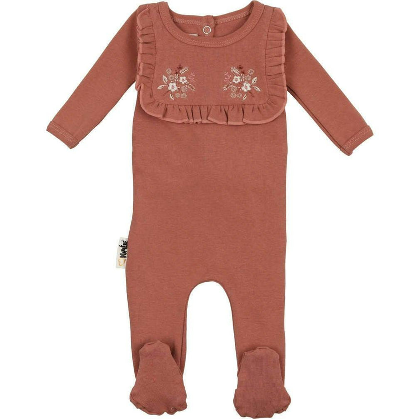 Embroidered Footie