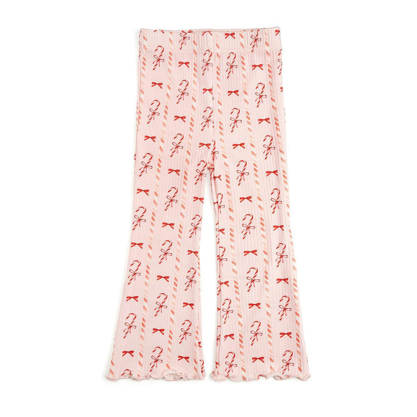 Candy Cane Lane Christmas Flare Legging