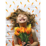 Organic Muslin Four-Layer Reversible Snug Blanket