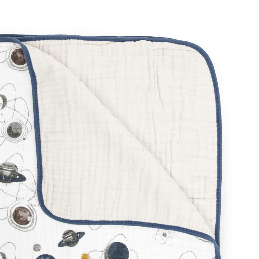 Original Cotton Muslin Quilt - Planetary