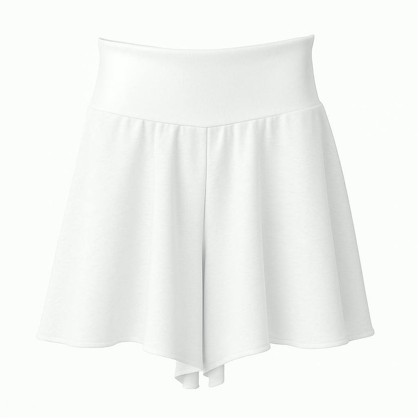 Cover Up Shorts - White