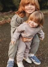 Finley | Cotton Fleece Sweatsuit Set | Petit Lapin | Bark