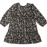 Organic Long Sleeve Tiered Dress