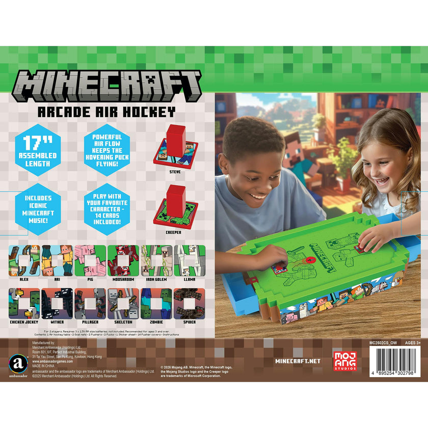 Minecraft Arcade: Air Hockey (Core Series) - Overworld