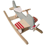 Wood Airplane Rocker & Ride-On