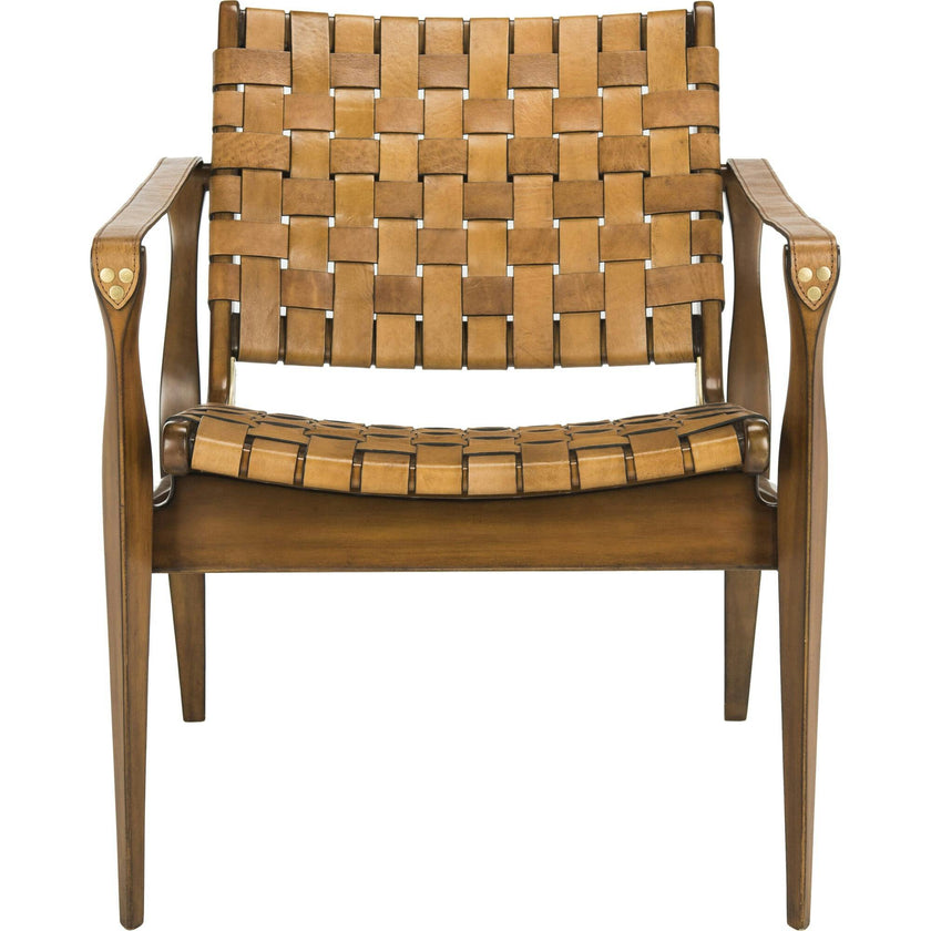 Dilan Leather Safari Chair