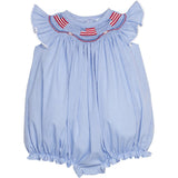 Smocked Bishop Bubble - Flags