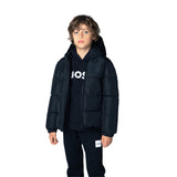 Black Loose-Fit Hoodie
