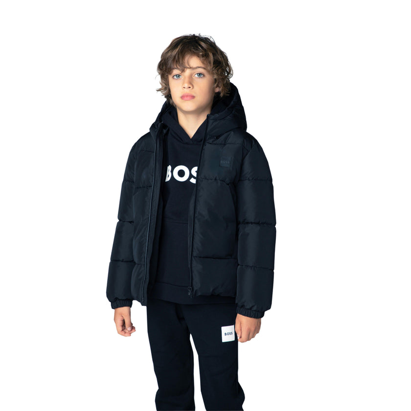 Black Loose-Fit Hoodie
