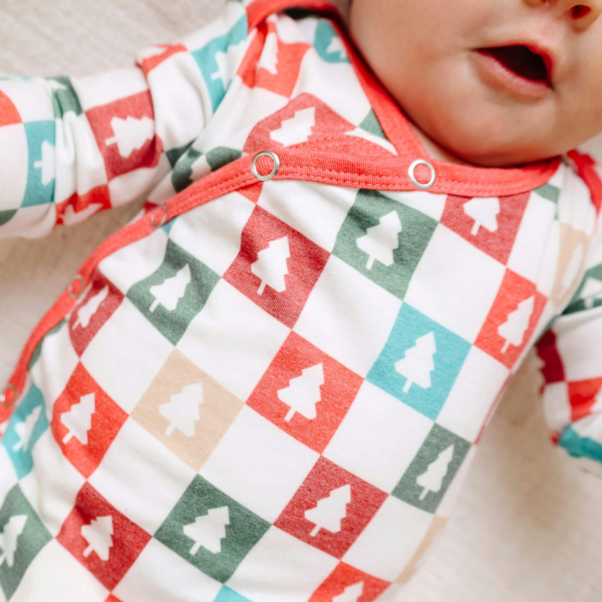 Newborn Knotted Gown - Fraser