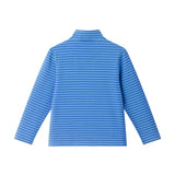 Kids Quarter Zip Stripe Pullover