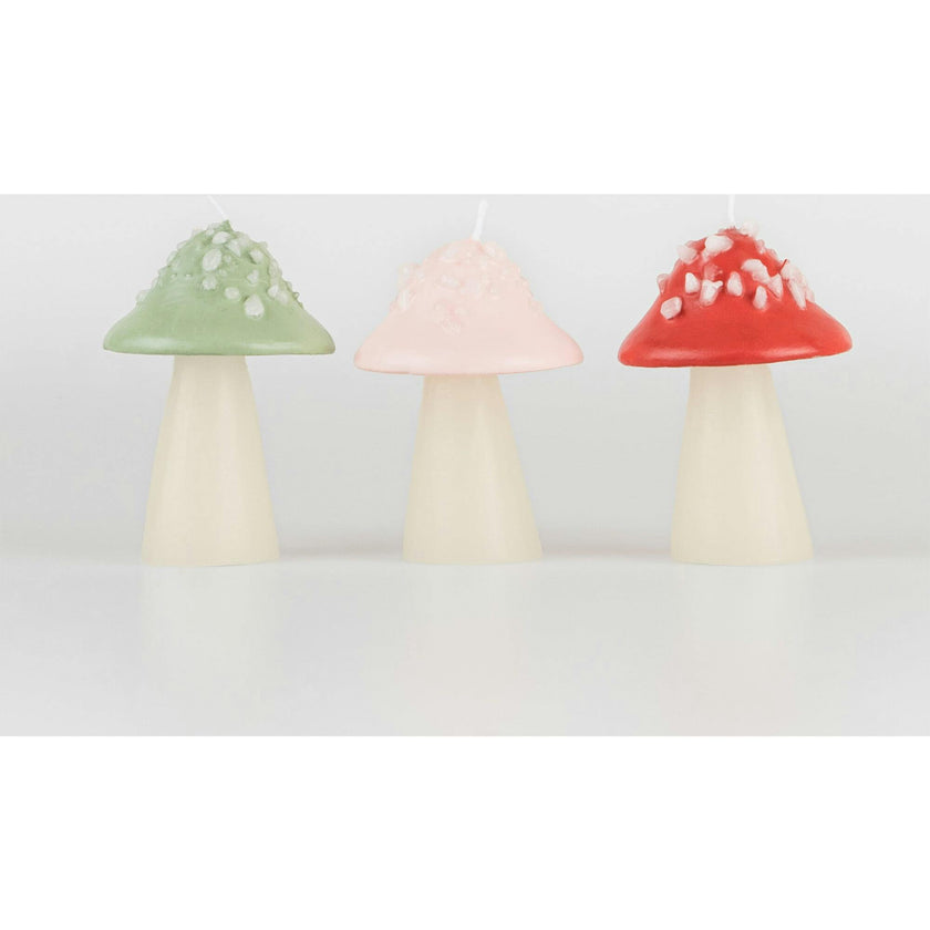 Mushroom Candles