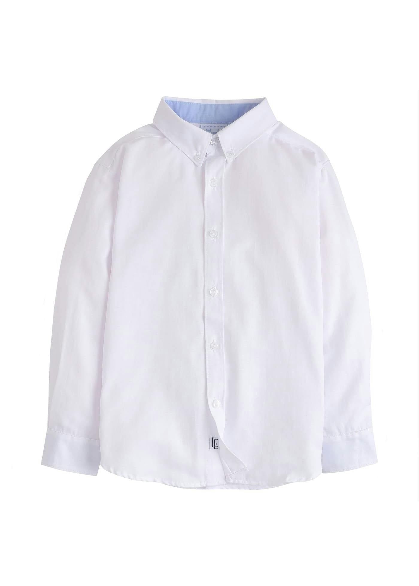 Button Down Shirt - White Oxford